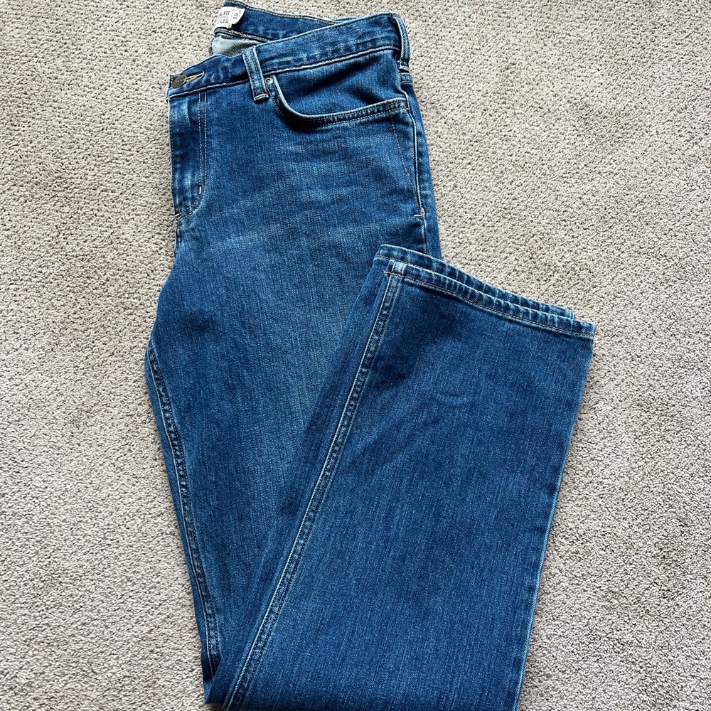 Womens Carhartt Original Fit Straight Leg Jeans 10R